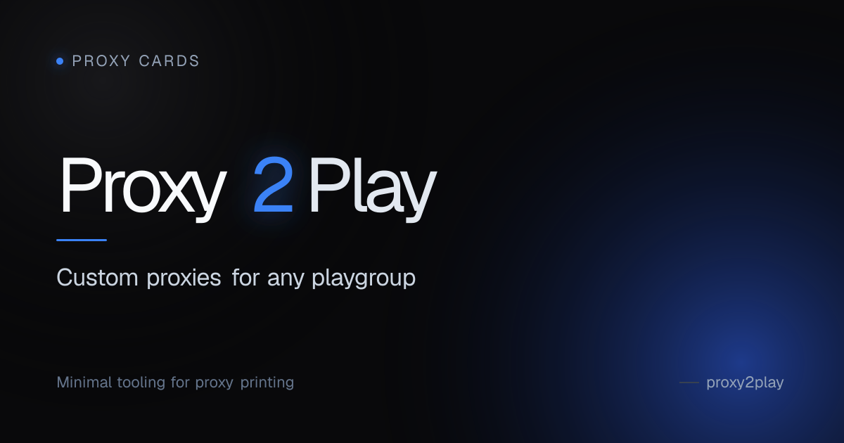 Proxy2Play